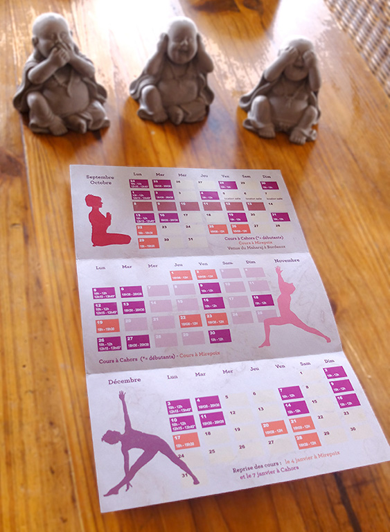 Flyer dépliant trois volets