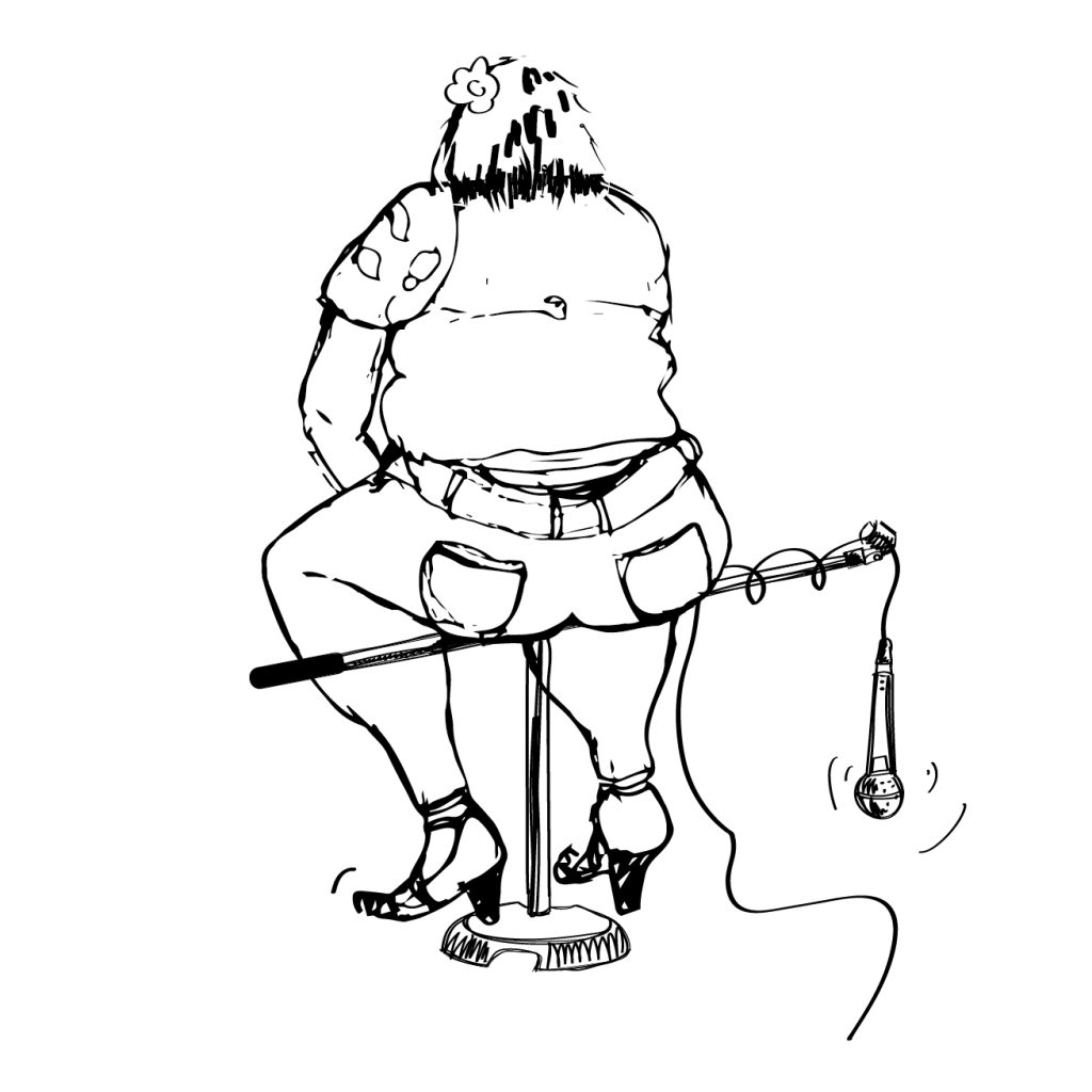 Logo illustration maison d'enregistrement