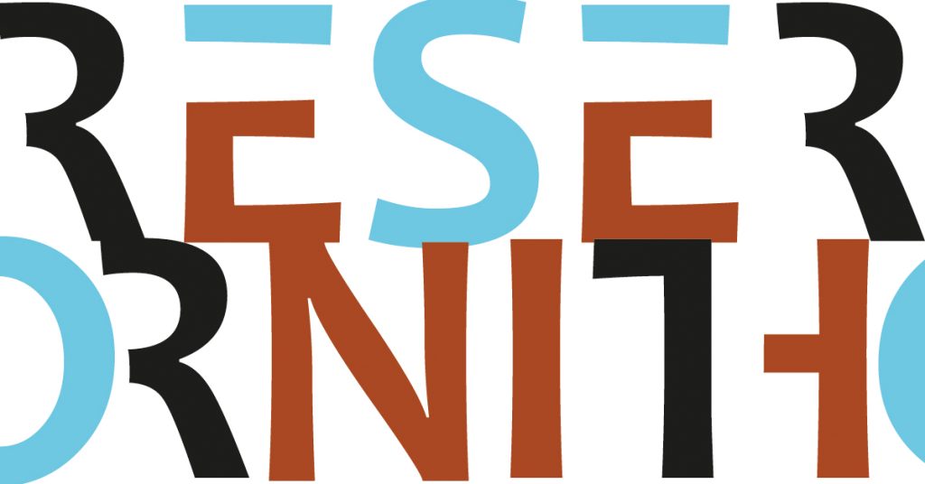 Logo lettrage couleur